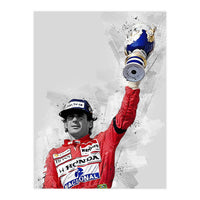 Ayrton Senna (Print Only)