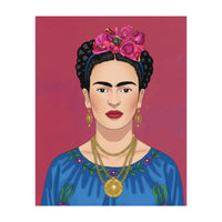 Frida Kahlo Portrait Illustration (Print Only)