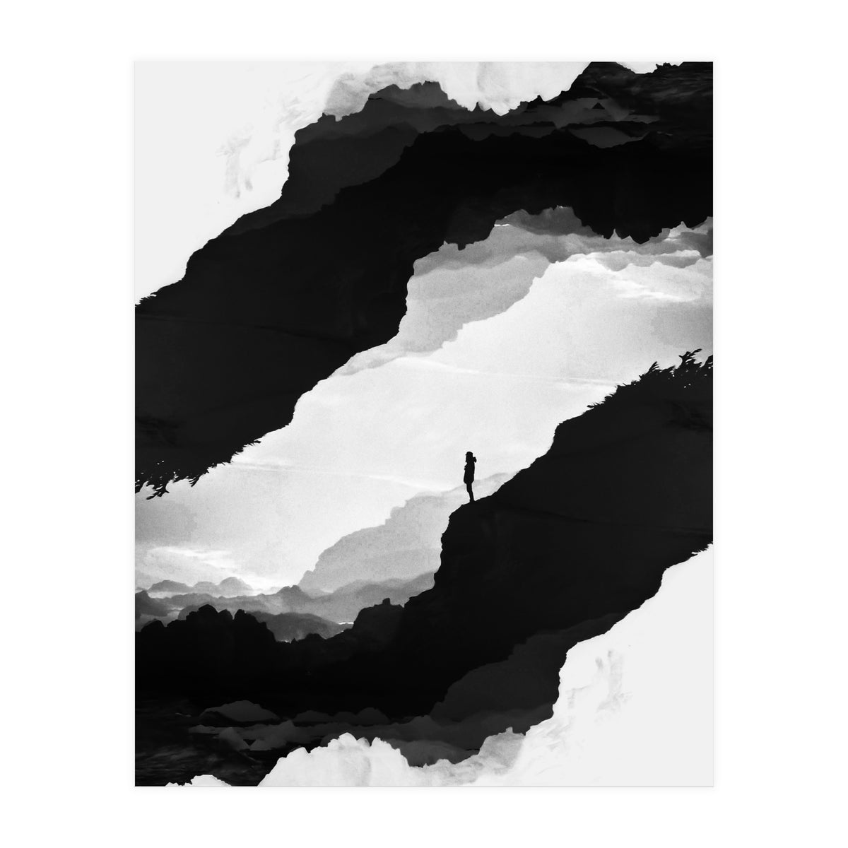 White Isolation (Print Only)