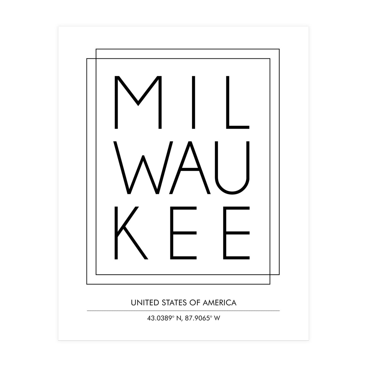 Milwaukee (Print Only)