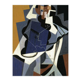 Juan Gris (Madrid, 1887-Boulogne-sur-Seine, 1927). Seated Woman (1917). Oil on panel. 116 x 73 cm. (Print Only) thumbnail
