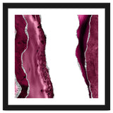 Burgundy & Silver Agate Texture 06 thumbnail