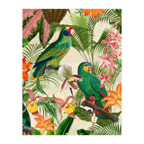 Parrots in tropical Jungle (Print Only) thumbnail