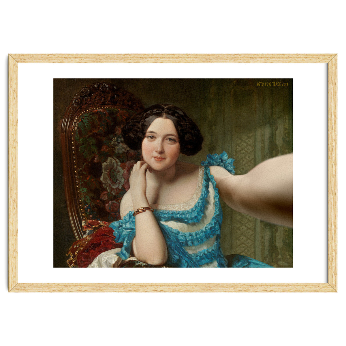 Amalia de Llano U Dotres - Federico de Madrazo - Selfie