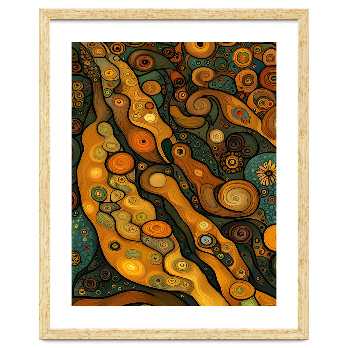 Artificial Masterworks - Klimt van Gogh