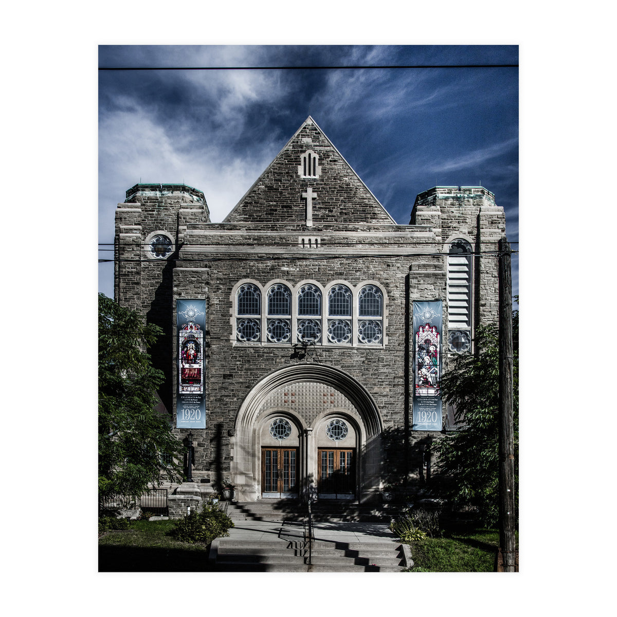 No 1810 Queen St E 2 Color Version (Print Only)