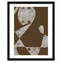 Abstract White Scratch