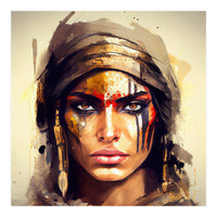 Powerful Egyptian Warrior Woman #4 (Print Only)