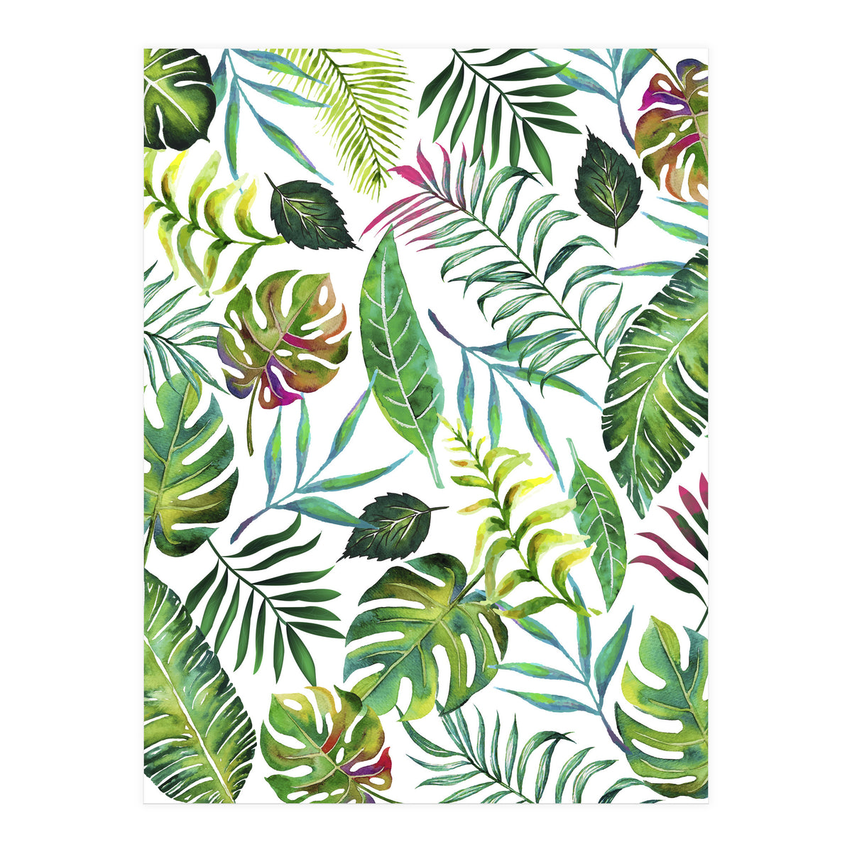 Tropical Flora #society6 #decor #buyart (Print Only)