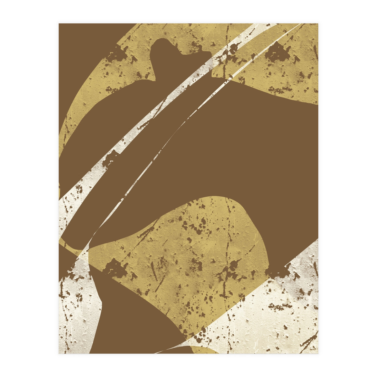 Brown Abstraction (Print Only)
