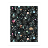 Galaxy Astrology Astronomy Constellations Gold (Print Only) thumbnail