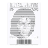 Receipt Art Michael Jackson (Print Only) thumbnail