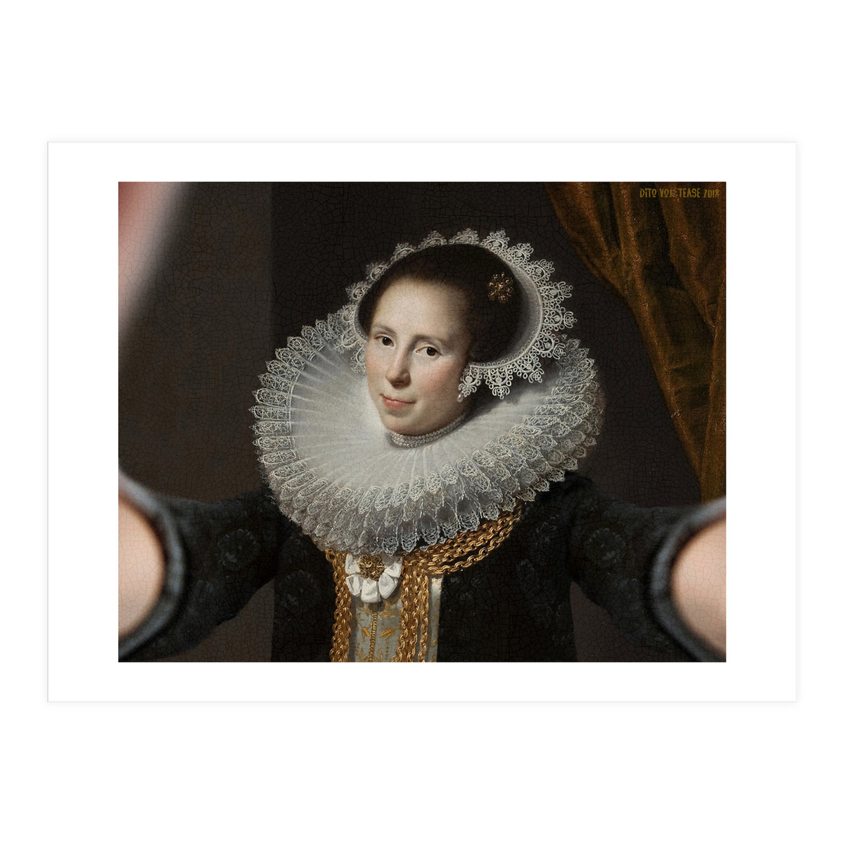 Johanna Martens - Paulus Moreelse - Selfie (Print Only)