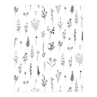 Wildflowers Minimalist Pattern (Print Only)