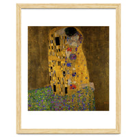 Gustav Klimt The Kiss Gold Romantic Art