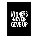 Winners Never Give Up (Print Only) thumbnail
