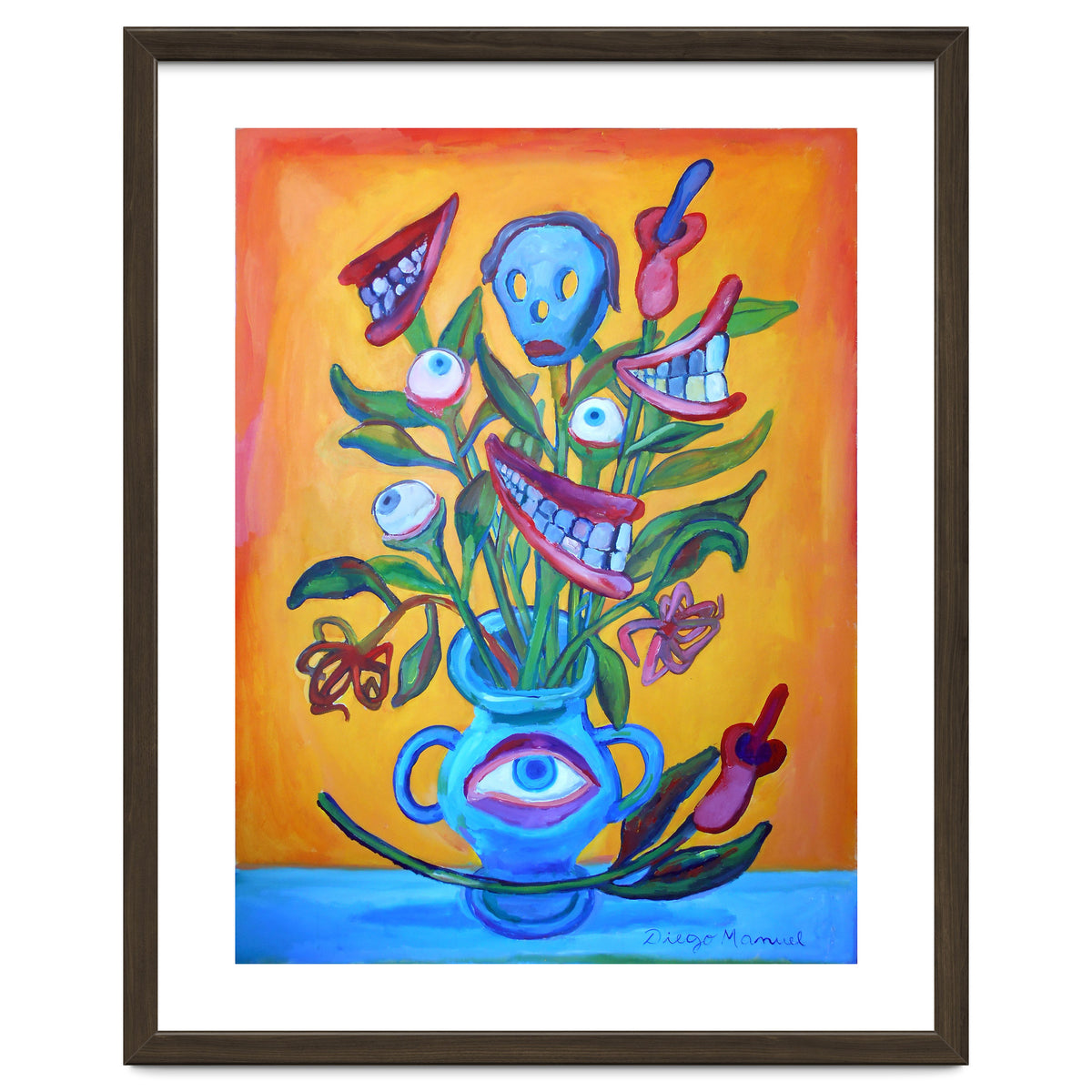 Naturaleza Muerta Y Calavera