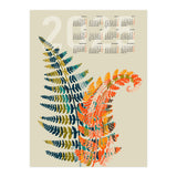 Calendar 2025 colorful fern leaves (Print Only) thumbnail