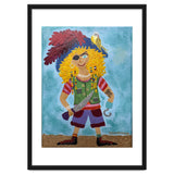Finn, the Pirate, with Cookie, his Parrot thumbnail