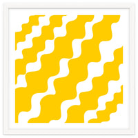 Yellow Wavy Pattern