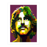 George Harrison The Beatles Pop Art WPAP (Print Only) thumbnail