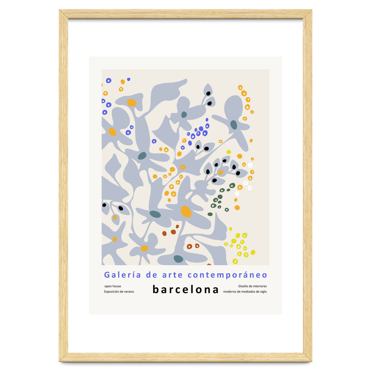 Contemporary art gallery Barcelona design and interior