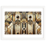 Art Deco Gold Geometric Pattern thumbnail