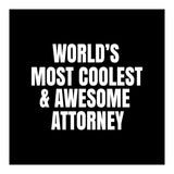 World's most coolest and awesome attorney (Print Only) thumbnail