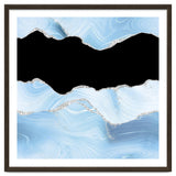 Blue & Silver Agate Glitter Texture 03 thumbnail