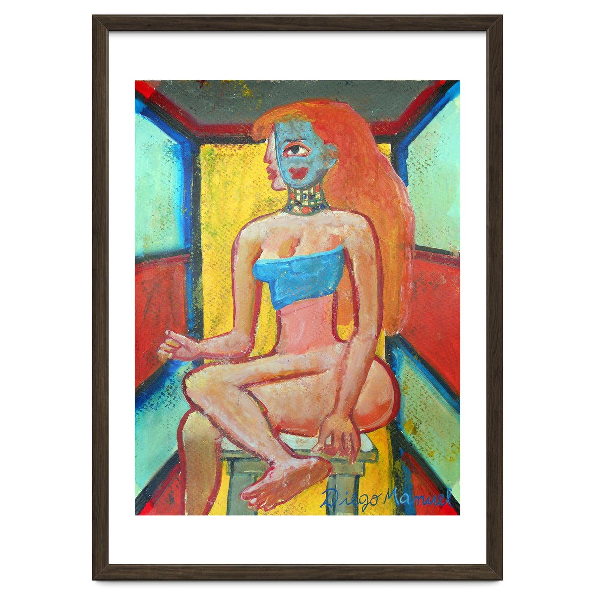 Mujer En La Silla 22