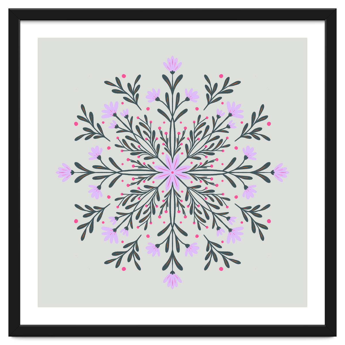 Spring Flowers Mandala