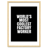 World's most coolest factory worker thumbnail