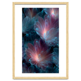 Luminous Bioluminescent Floral Abstract thumbnail