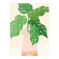 Fresh Morning Monstera Plant (Print Only)