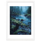 The Cerulean Current: A Whispering Flow Through the Moss thumbnail