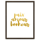 Peace Love Happiness #society6 #decor #buyart thumbnail