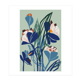Florals At Night – Modern Illustration Light (Print Only) thumbnail