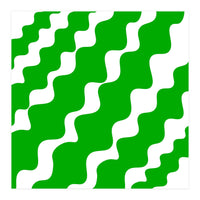 Green Wavy (Print Only)
