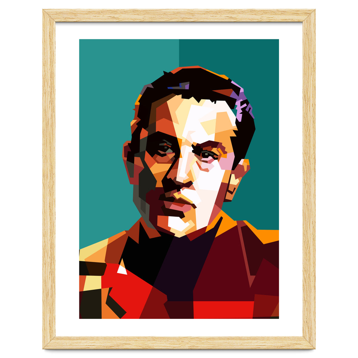 Robert De Niro The Godfather Pop Art WPAP