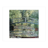 The Waterlily Pond: Green Harmony - 1899 - 89x93,5 cm - oil on canvas. (Print Only) thumbnail