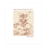 “napoleon Crossing The Alps,” – Jacques Louis David (Print Only) thumbnail