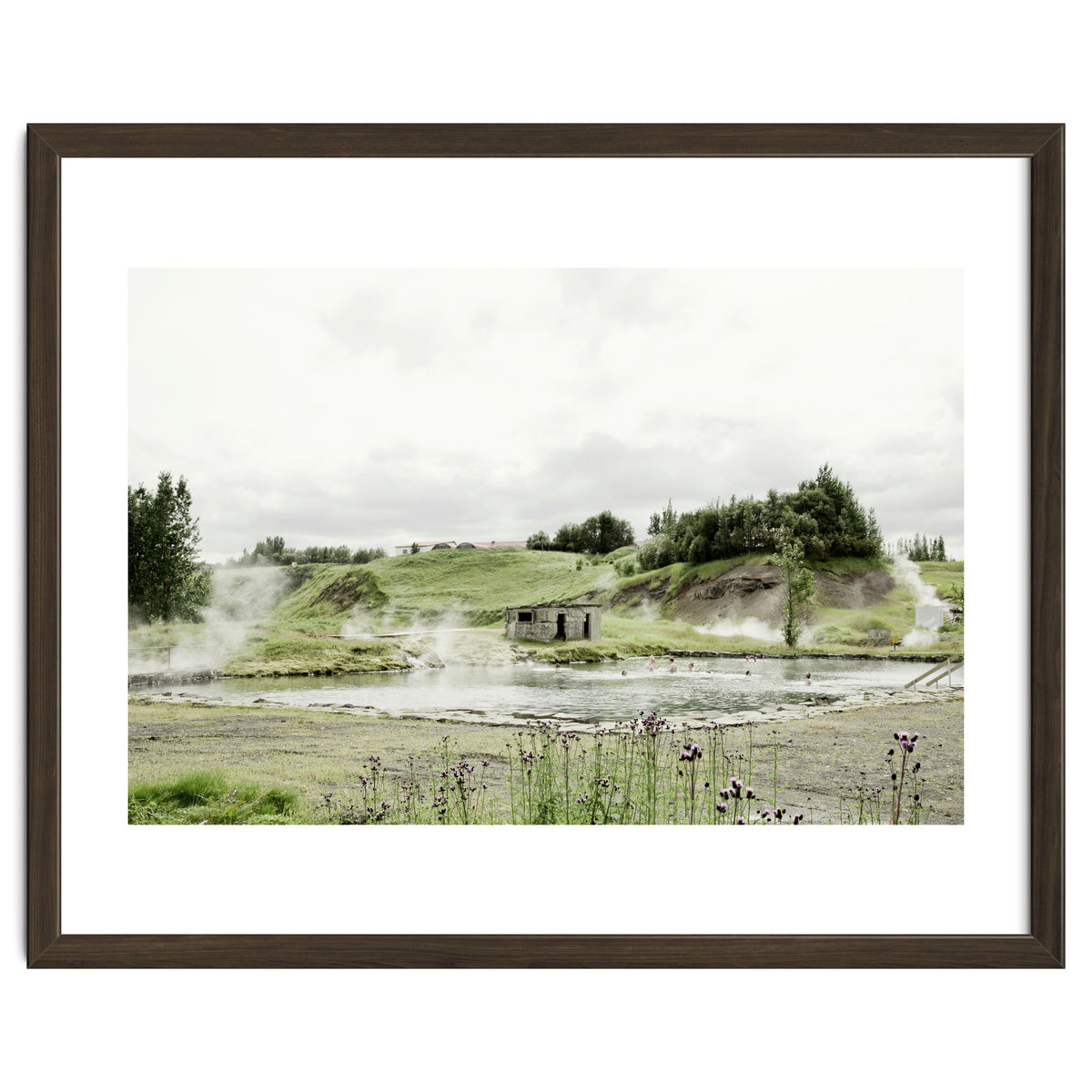 A natural hot spring bath - Iceland
