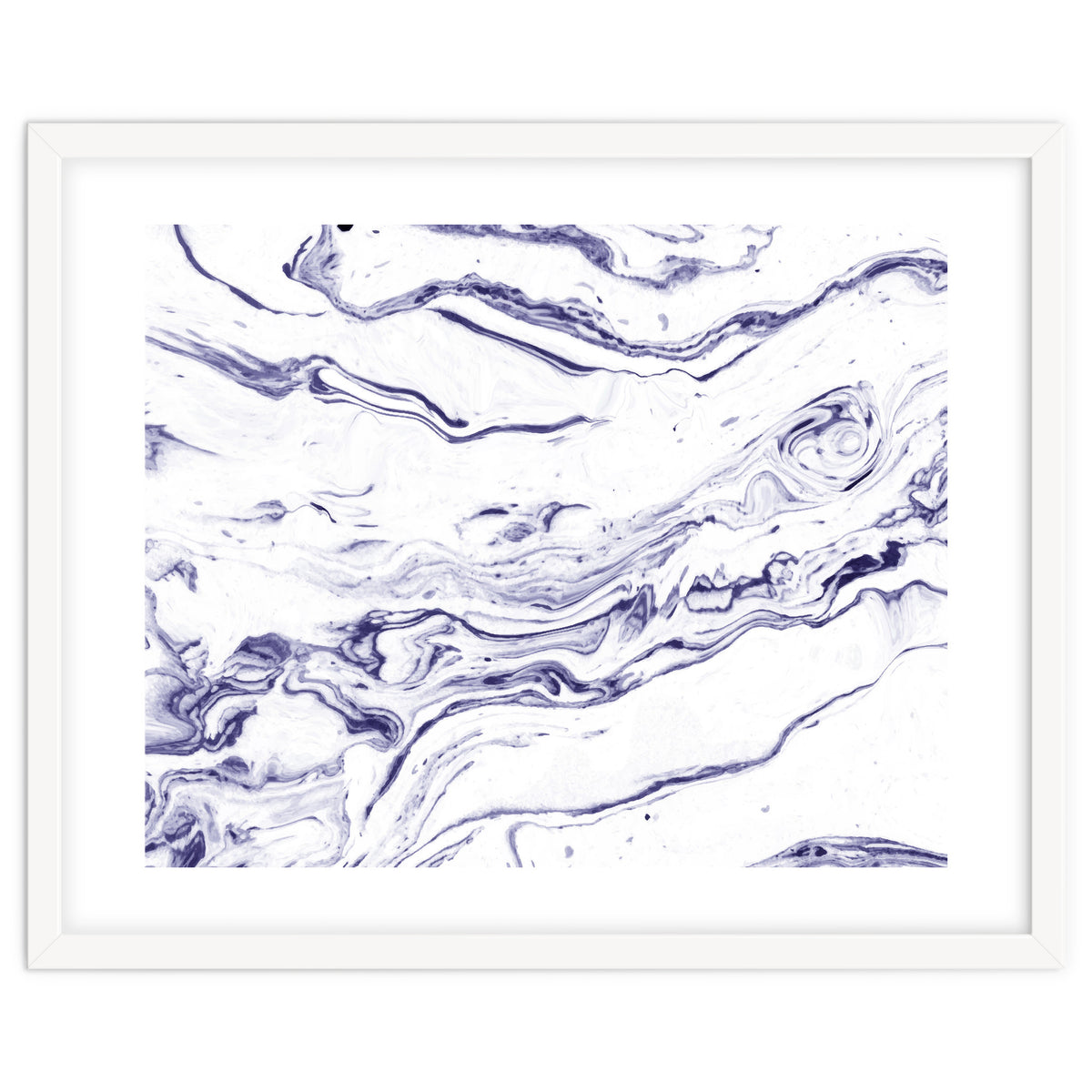 Navy Blue Marble #society6 #decor #marble