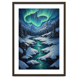 Ethereal Northern Lights: Arctic Winter Valley thumbnail