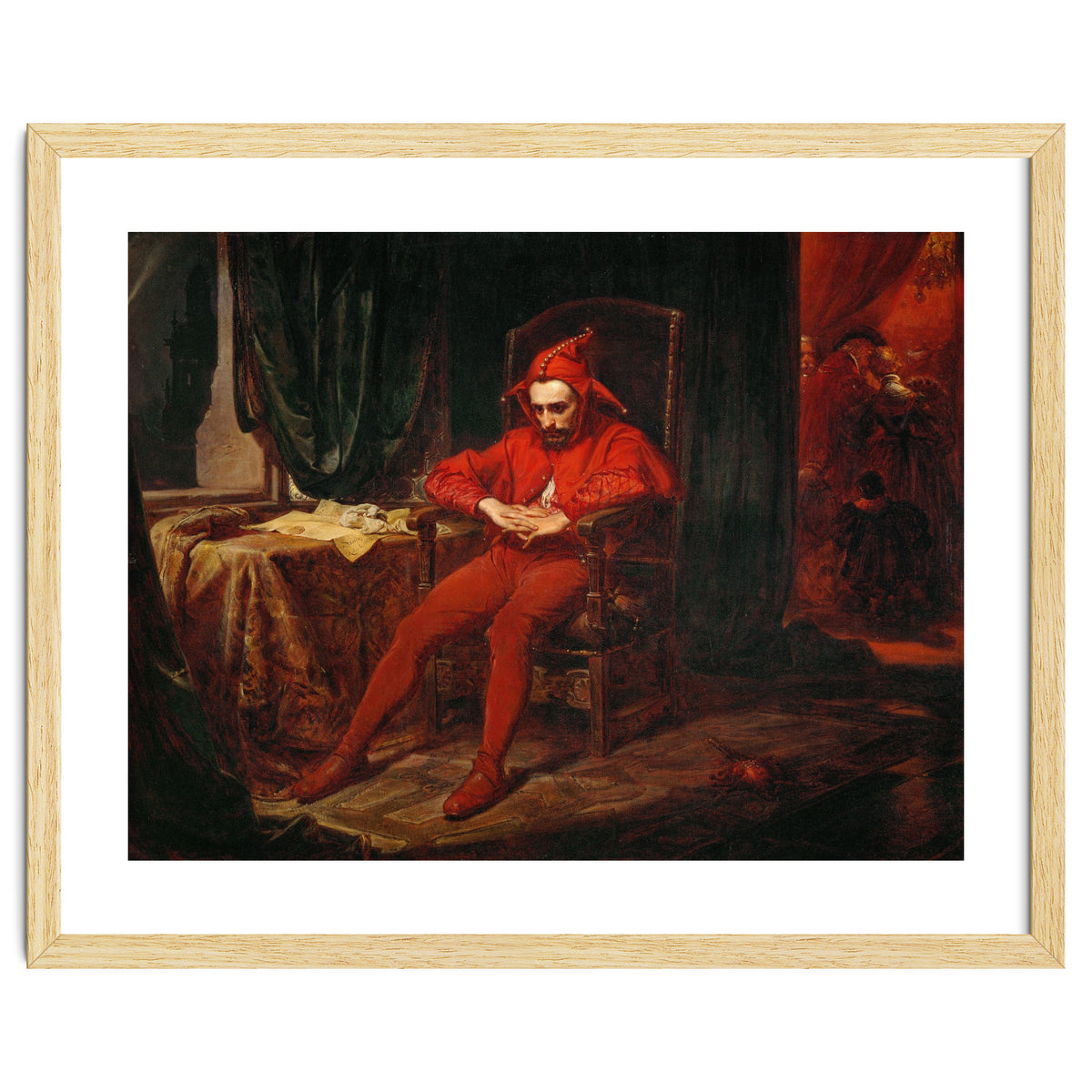 The court jester Stanczyk receives news of the loss of Smolensk (1514).