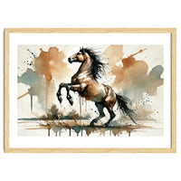 Fiery Horse Elegance