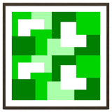 Green Abstract Square Tiles thumbnail