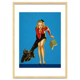 Pinup Girl And Dog Tricks thumbnail