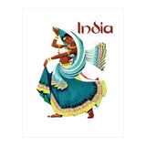 India Dancing Girl (Print Only) thumbnail