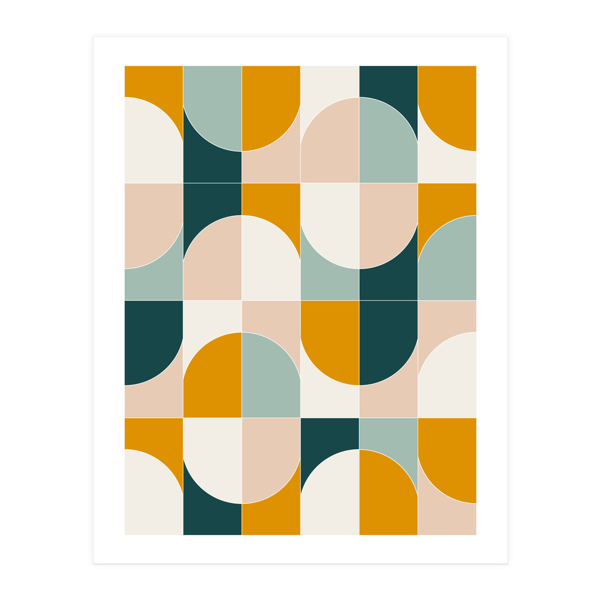 Bold Geo Tiles 01 (Print Only)